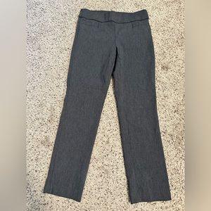 Kim Rogers Womens Grey Dress Pants- Size 8 petite